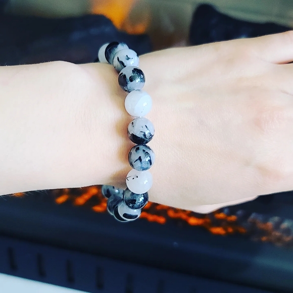 Rutilated Quartz bracelet - Picture 4 of 4